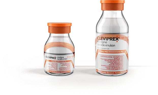 CLEVIPREX single-use, ready-to-use vials